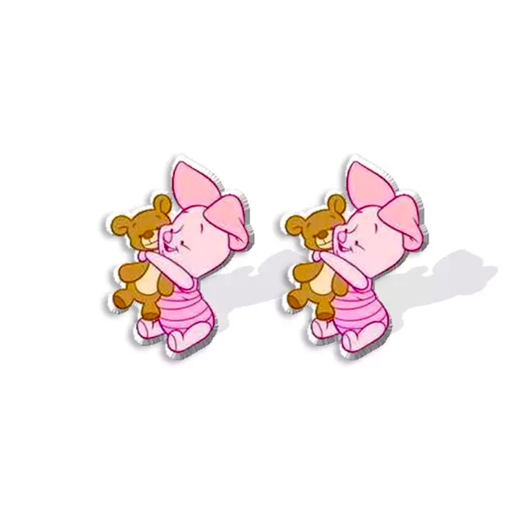 Piglet Acrylic Stud Earrings